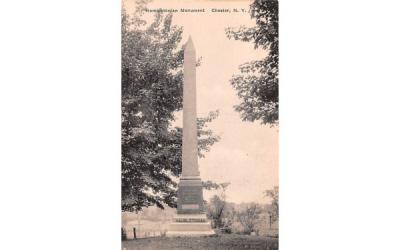 Hambletonian Monument Chester, New York Postcard