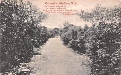Cornwall on Hudson New York Postcard