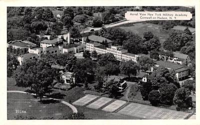Aerial View of New York Military Academy Postcard