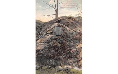 Roe Memorial Tablet Cornwall on Hudson, New York Postcard