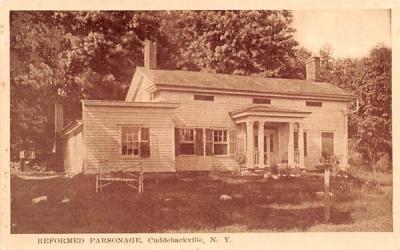 Reformed Parsonage Cuddebackville, New York Postcard