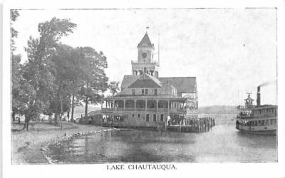 Lake Chautauqua New York Postcard