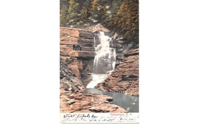 Falls & Gorge Canajoharie, New York Postcard