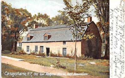 Old Van Alstyne House Canajoharie, New York Postcard