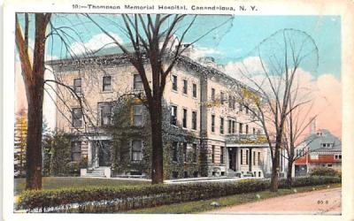 Thompson Memorial Hospital Canandaigua, New York Postcard
