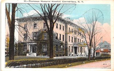 Thompson Memorial Hospital Canandaigua, New York Postcard