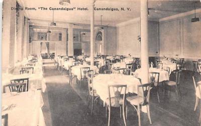 Canandaigua Hotel New York Postcard