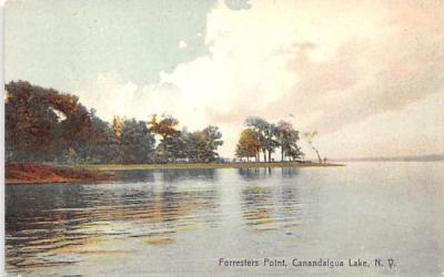 Forresters Point Canandaigua, New York Postcard