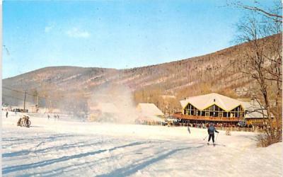 Winter Sports Canandaigua, New York Postcard