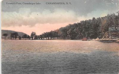 Forester's Point Canandaigua, New York Postcard