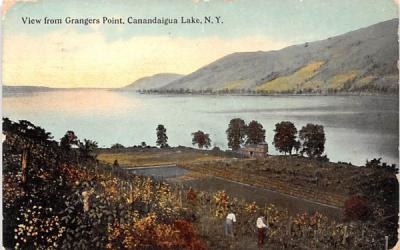 From Grangers Point Canandaigua Lake, New York Postcard