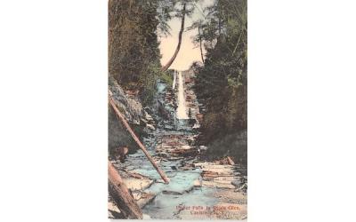 Upper Falls Canisteo, New York Postcard