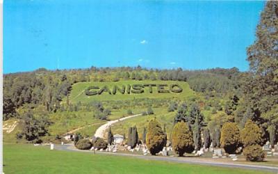 Canisteo Living Sign New York Postcard