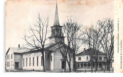 Presbyterian Church Canisteo, New York Postcard