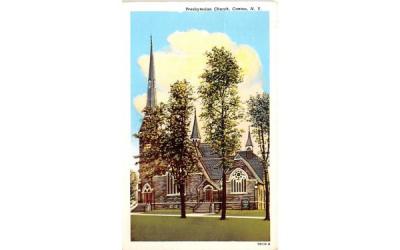 Presbyterian Church Canton, New York Postcard