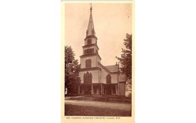 Mt Carmel Baptist Church New York Postcard