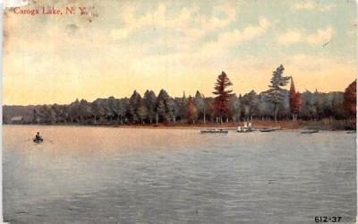 Water View Caroga Lake, New York Postcard