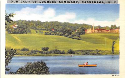 Our Lady of Lourdes Seminary Cassadaga, New York Postcard