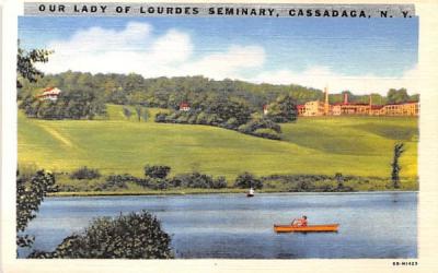Our Lady of Lourdes Seminary Cassadaga, New York Postcard