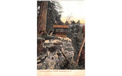 Tyrolese Outlook Catskill Mountains, New York Postcard
