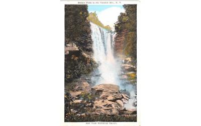 Rip Van Winkle Trail Catskill Mountains, New York Postcard