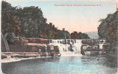 Devasego Falls Catskill Mountains, New York Postcard