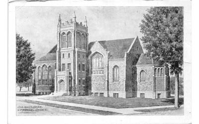 The Methodist Episcopal Church Cattaraugus, New York Postcard