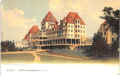 Hotel Champlain New York Postcard