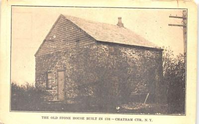 Old Stone House built in 1701 Chatham, New York Postcard