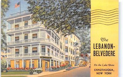 Lebanon Belvedere Chautauqua, New York Postcard