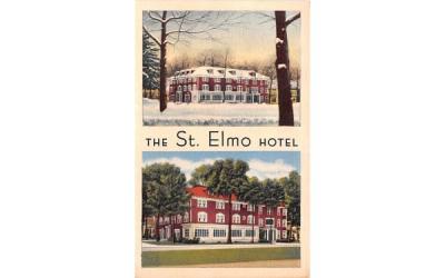 St Elmo Hotel Chautauqua, New York Postcard