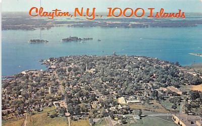 Thousand Islands Clayton, New York Postcard
