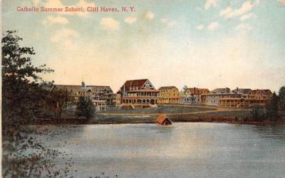Catholic Summer School Cliff Haven, New York Postcard