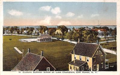 Catholic Summer School Cliff Haven, New York Postcard