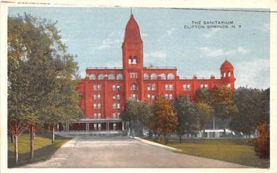 The Sanitarium Clifton Springs, New York Postcard