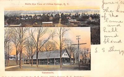 Tabernacle Clifton Springs, New York Postcard