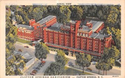 Clifton Springs Sanitarium New York Postcard