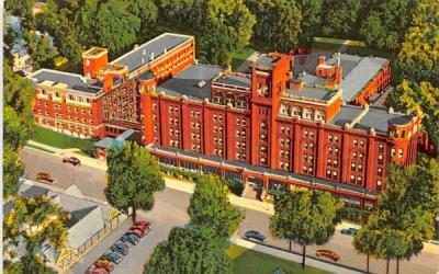 Clifton Springs Hospital & Clinic New York Postcard