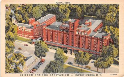 Clifton Springs Sanitarium New York Postcard