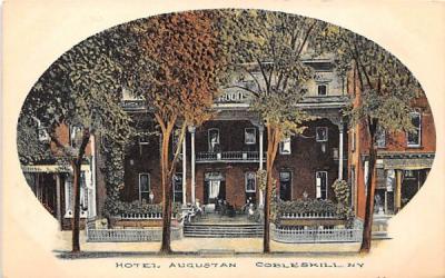 Hotel Augustan Cobleskill, New York Postcard