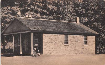 Schoolhouse at The Corners Cooperstown, New York Postcard