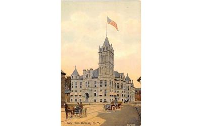 City Hall Cohoes, New York Postcard