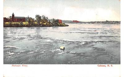Mohawk River Cohoes, New York Postcard
