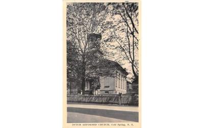 Dutch Reformed Church Cold Spring, New York Postcard