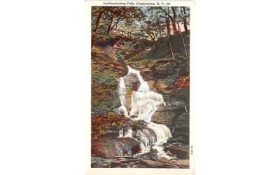 Leatherstocking Falls Cooperstown, New York Postcard
