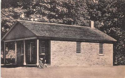 Schoolhouse at The Corners Cooperstown, New York Postcard