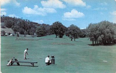 Golf Course Cooperstown, New York Postcard