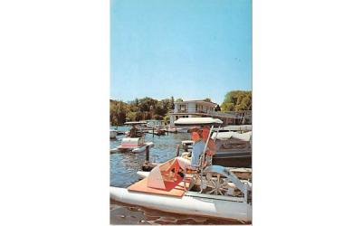 Lakefront Motel Cooperstown, New York Postcard