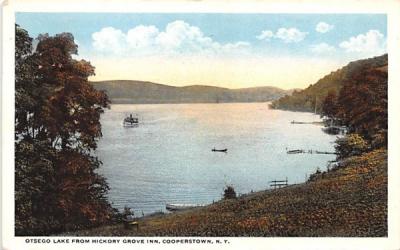 Otsego lake Cooperstown, New York Postcard
