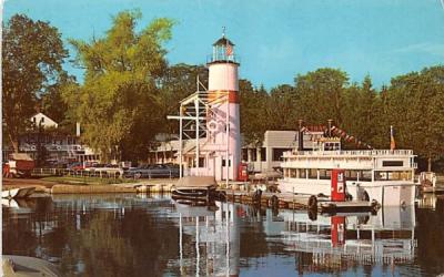 Lake Front Motel Cooperstown, New York Postcard